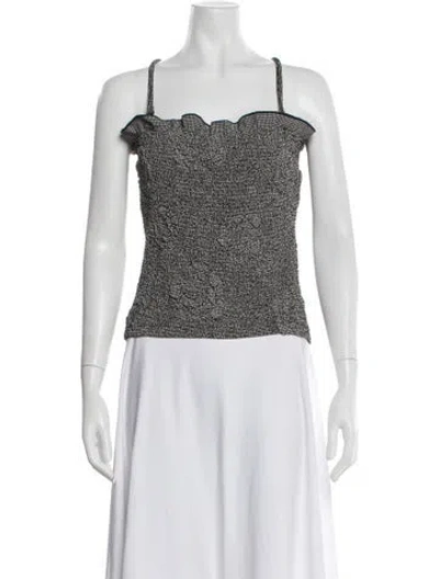 Pre-owned Chanel Vintage 2004 Top In Black