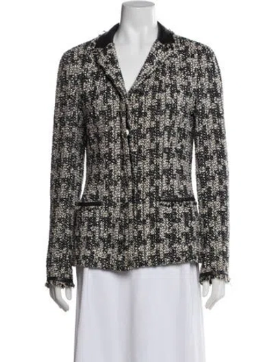 Pre-owned Chanel Vintage 2005 Blazer In Black