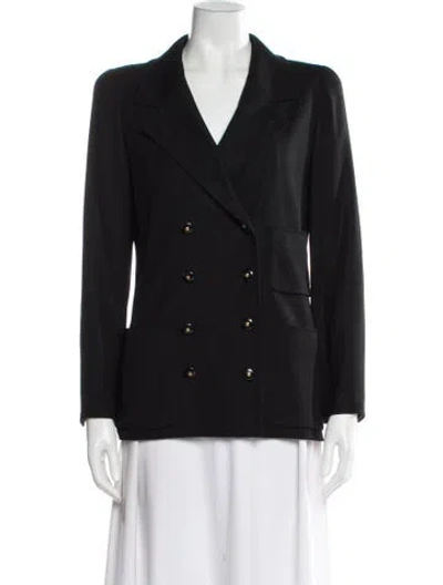 Pre-owned Chanel Vintage 2005 Blazer In Black