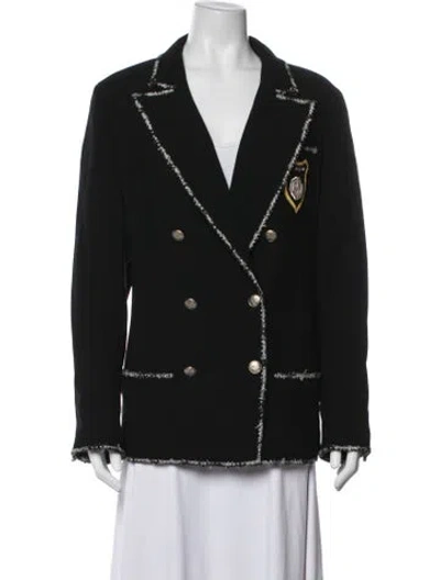 Pre-owned Chanel Vintage 2005 Blazer In Black