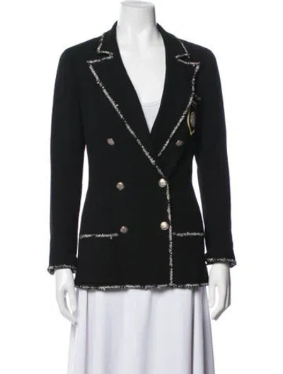 Pre-owned Chanel Vintage 2005 Blazer In Black