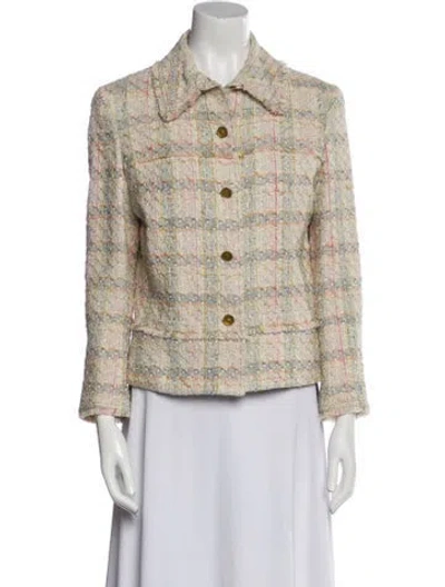 Pre-owned Chanel Vintage 2005 Blazer In Neutral