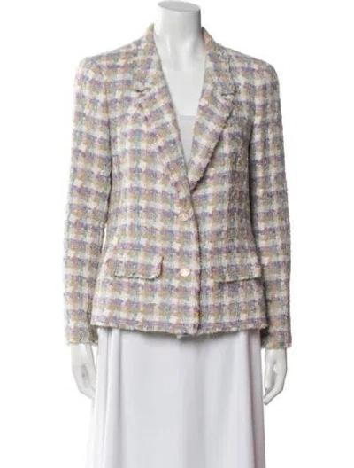 Pre-owned Chanel Vintage 2005 Blazer In Neutral