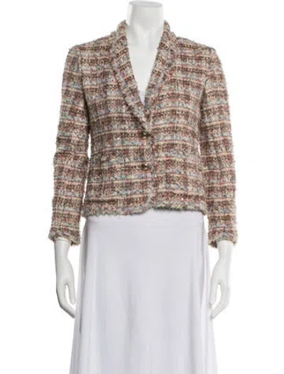 Pre-owned Chanel Vintage 2005 Blazer In Neutrals