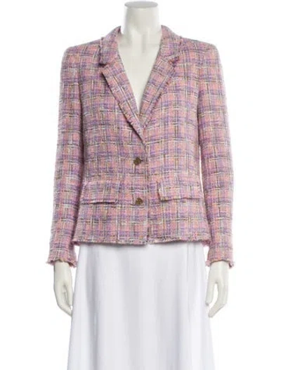 Pre-owned Chanel Vintage 2005 Blazer In Purple