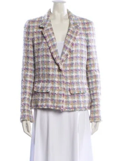 Pre-owned Chanel Vintage 2005 Blazer In Purple