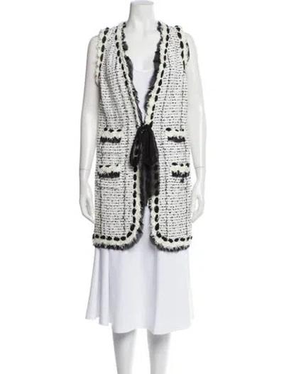 Pre-owned Chanel Vintage 2005 Coat In Neutral