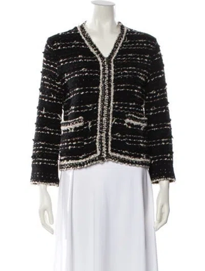Pre-owned Chanel Vintage 2005 Evening Jacket In Black