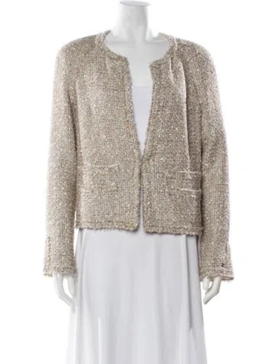 Pre-owned Chanel Vintage 2005 Evening Jacket In Neutral