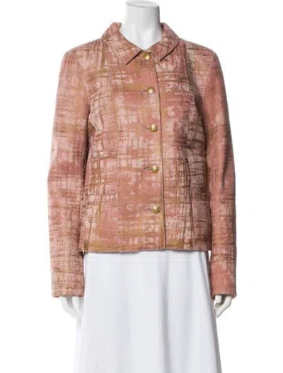 Pre-owned Chanel Vintage 2005 Evening Jacket In Pink
