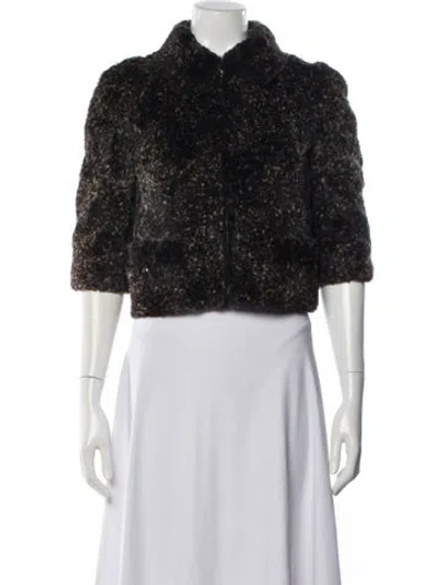 Pre-owned Chanel Vintage 2005 Fur Jacket