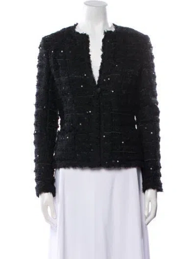Pre-owned Chanel Vintage 2005 Jacket In Black