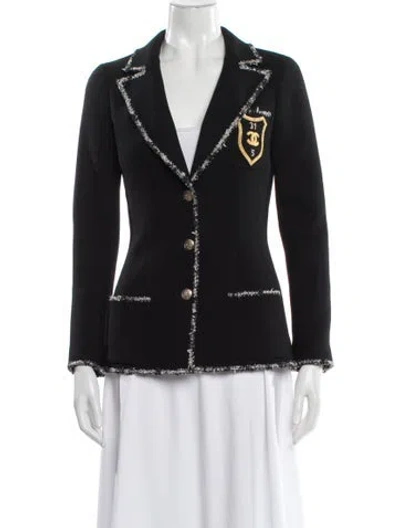 Pre-owned Chanel Vintage 2005 Jacket In Black