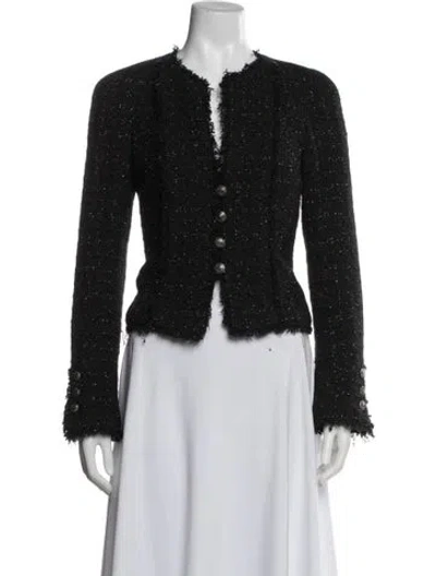 Pre-owned Chanel Vintage 2005 Jacket In Black