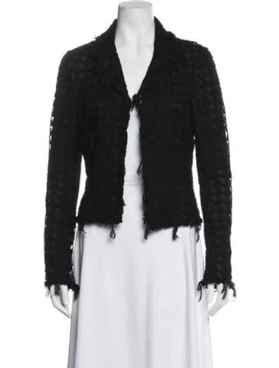 Pre-owned Chanel Vintage 2005 Jacket In Black