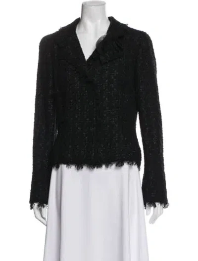 Pre-owned Chanel Vintage 2005 Jacket In Black