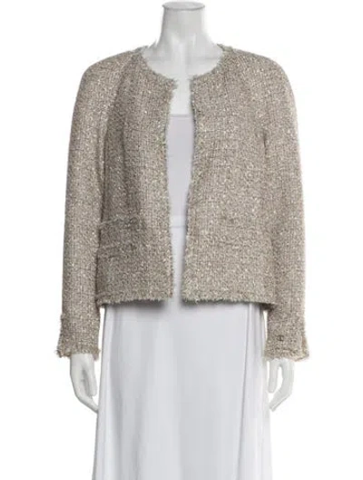 Pre-owned Chanel Vintage 2005 Jacket In Neutral