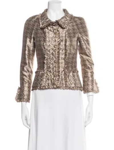 Pre-owned Chanel Vintage 2005 Jacket In Neutral
