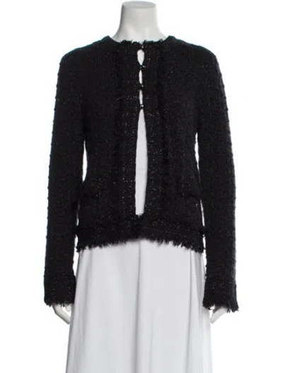 Pre-owned Chanel Vintage 2005 Sweater In Black