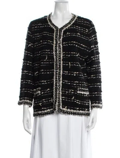 Pre-owned Chanel Vintage 2005 Sweater In Black