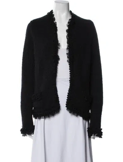 Pre-owned Chanel Vintage 2005 Sweater In Black