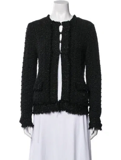 Pre-owned Chanel Vintage 2005 Sweater In Black