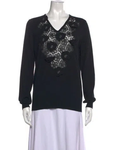 Pre-owned Chanel Vintage 2005 Sweater In Black