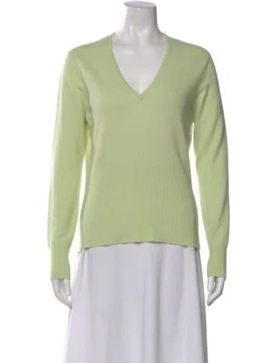 Pre-owned Chanel Vintage 2005 Sweater In Green