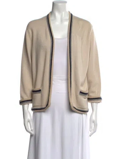 Pre-owned Chanel Vintage 2005 Sweater In Neutral