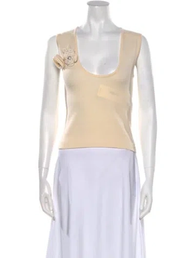 Pre-owned Chanel Vintage 2005 Sweater In Neutral