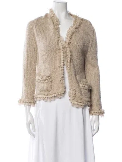 Pre-owned Chanel Vintage 2005 Sweater In Neutral