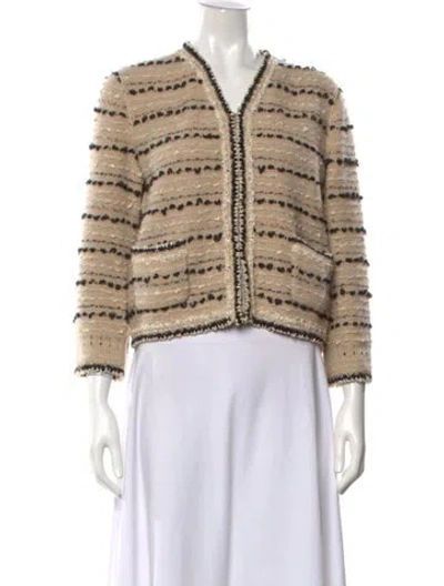 Pre-owned Chanel Vintage 2005 Sweater In Neutrals
