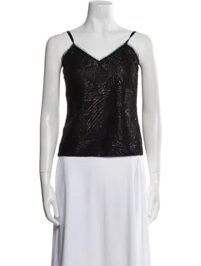 Pre-owned Chanel Vintage 2005 Top In Black