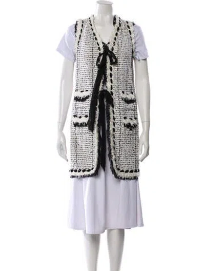 Pre-owned Chanel Vintage 2005 Vest In Neutral