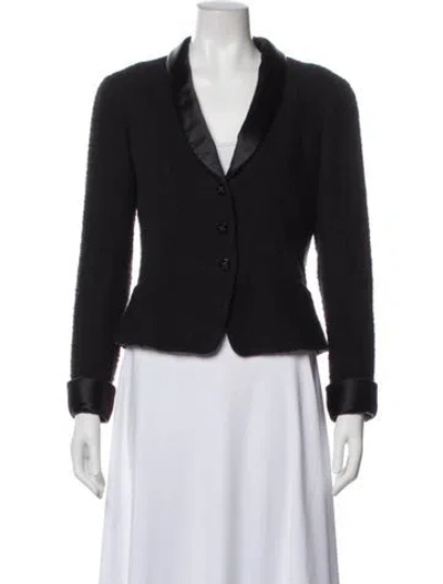 Pre-owned Chanel Vintage 2006 Blazer In Black