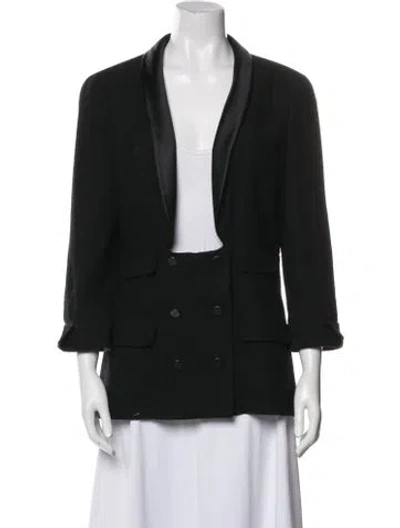 Pre-owned Chanel Vintage 2006 Blazer In Black