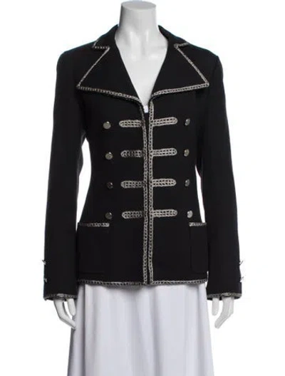 Pre-owned Chanel Vintage 2006 Blazer In Black