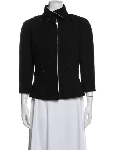 Pre-owned Chanel Vintage 2006 Blazer In Black