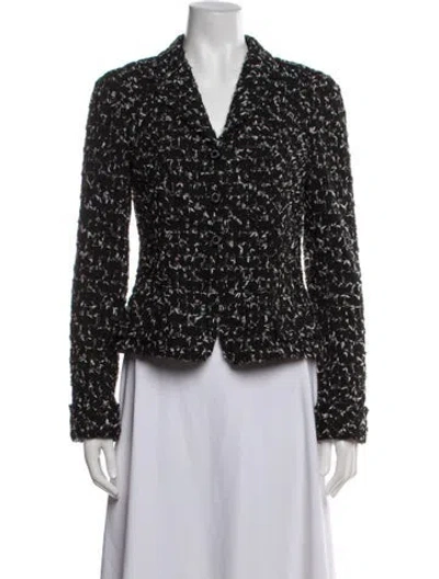 Pre-owned Chanel Vintage 2006 Blazer In Black