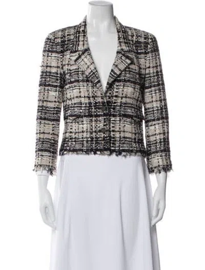 Pre-owned Chanel Vintage 2006 Blazer In Gray