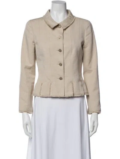 Pre-owned Chanel Vintage 2006 Blazer In Neutral