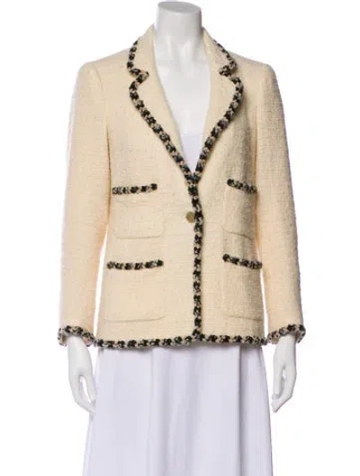 Pre-owned Chanel Vintage 2006 Blazer In Neutral