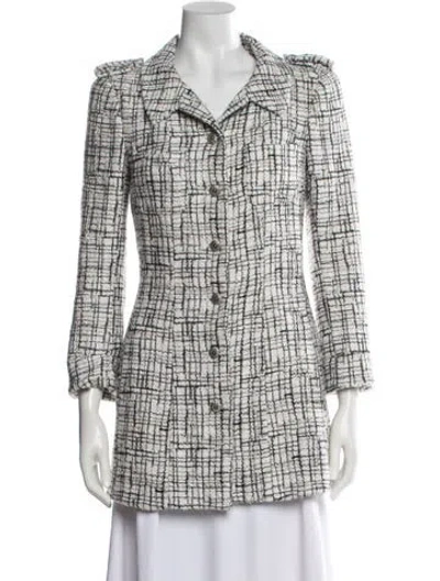 Pre-owned Chanel Vintage 2006 Blazer In White