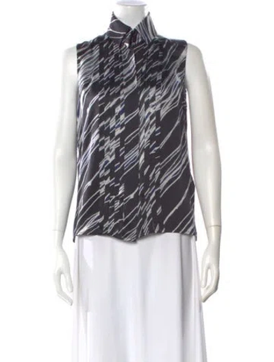 Pre-owned Chanel Vintage 2006 Blouse In Blue