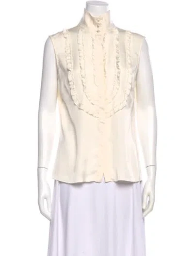 Pre-owned Chanel Vintage 2006 Blouse In Neutral