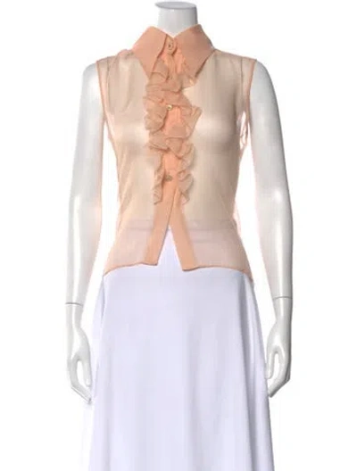 Pre-owned Chanel Vintage 2006 Blouse In Pink