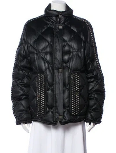 Pre-owned Chanel Vintage 2006 Bomber Jacket In Black