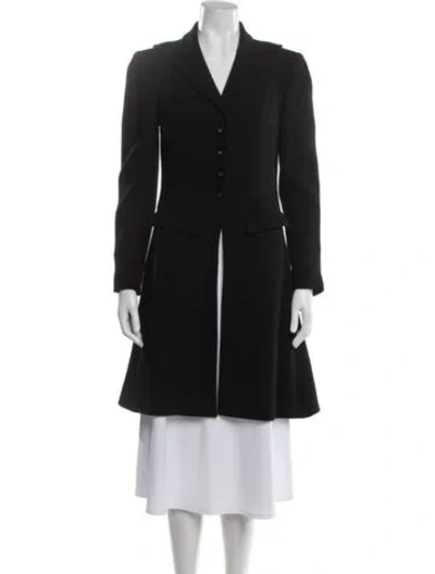 Pre-owned Chanel Vintage 2006 Coat In Black