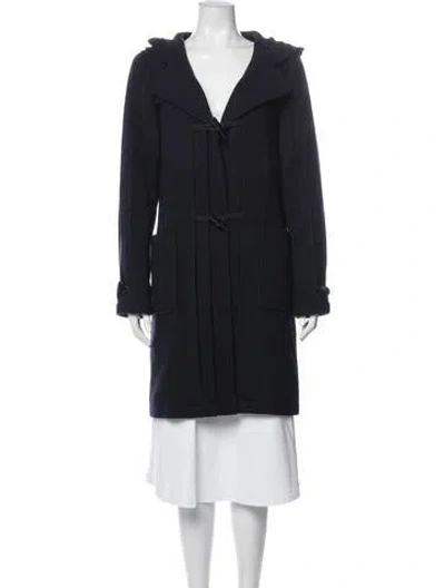 Pre-owned Chanel Vintage 2006 Coat In Blue