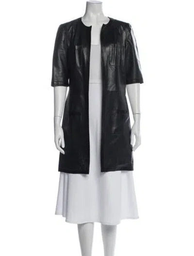 Pre-owned Chanel Vintage 2006 Coat In Green